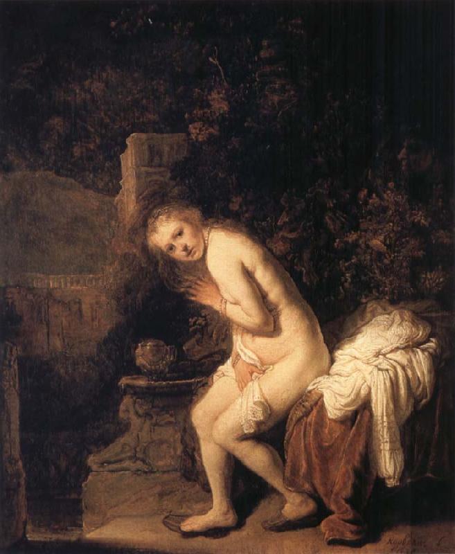 REMBRANDT Harmenszoon van Rijn Susanna Bathing Sweden oil painting art